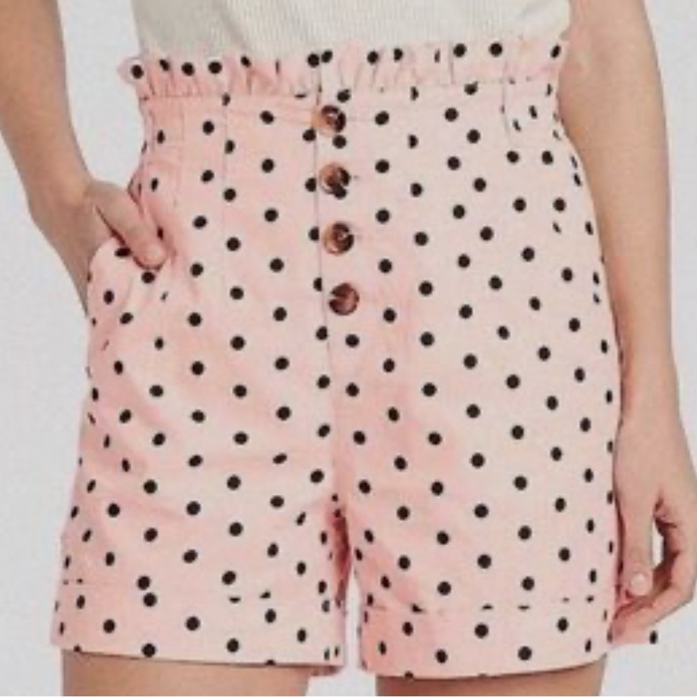 WHO WHAT WEAR | NWT | High Waisted Paper Boy Shorts | 4